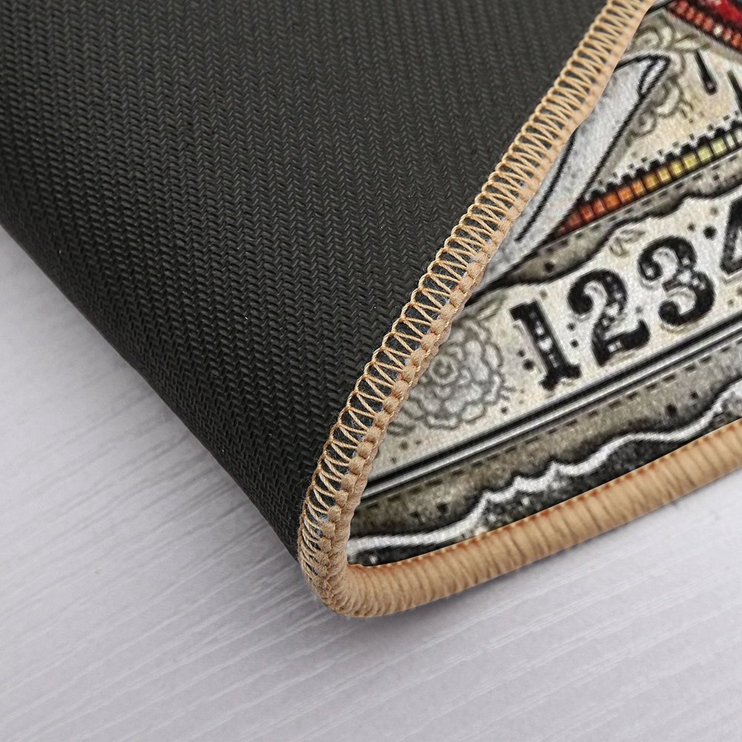 Ouija Board Cute Traditional Tattoo Flash  Versatile Bath Mat