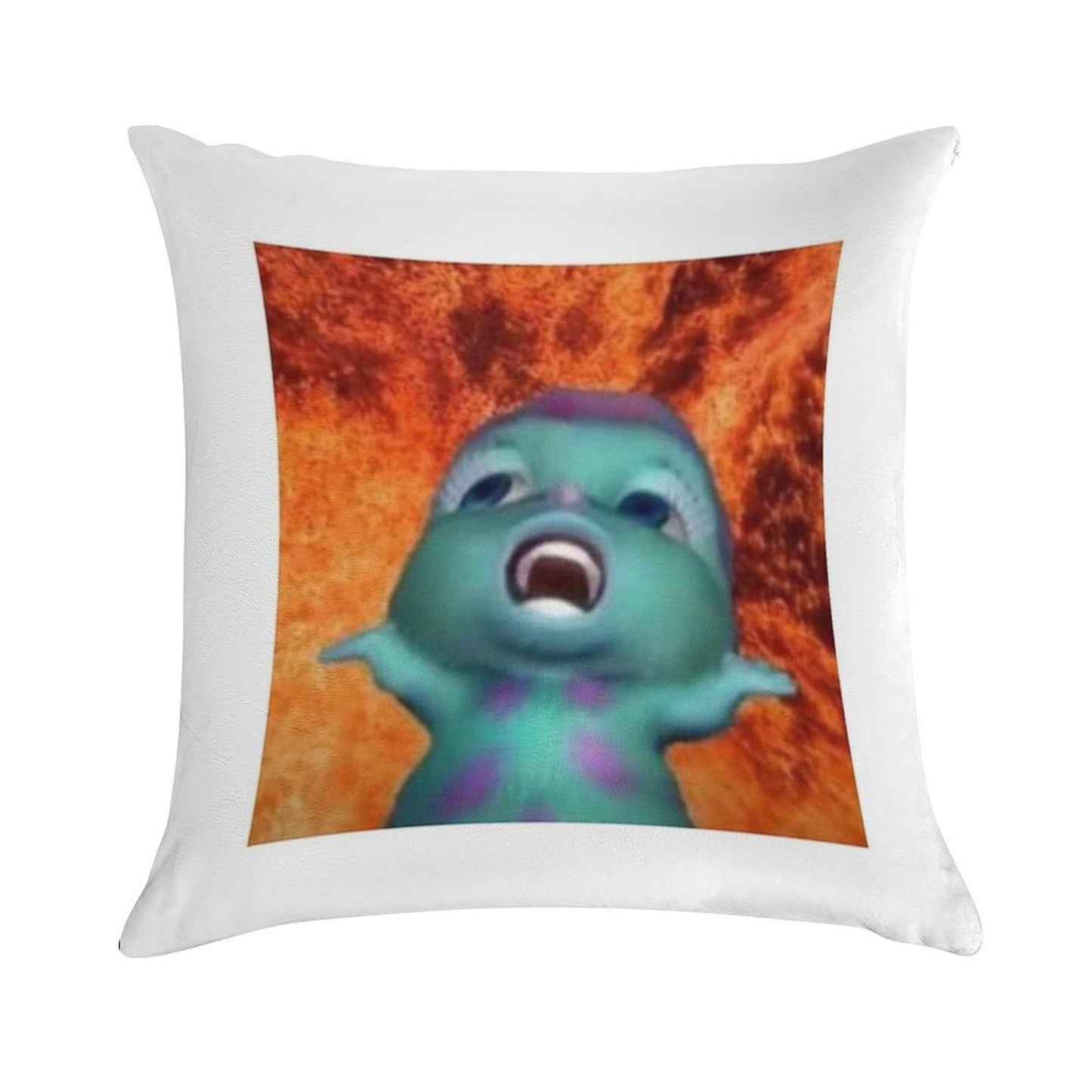 Chaotic Bibble Soft Multiple Sizes Throw Pillow