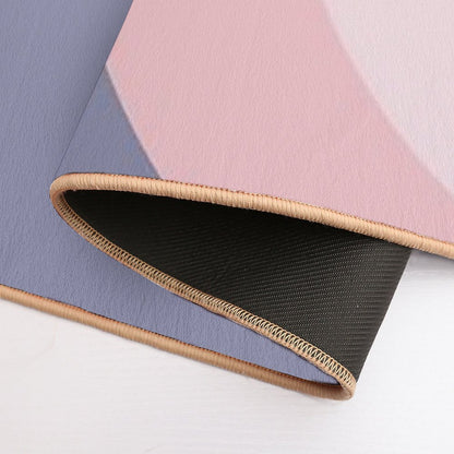 MAT - Pink Circle  Repositionable Bath Mat