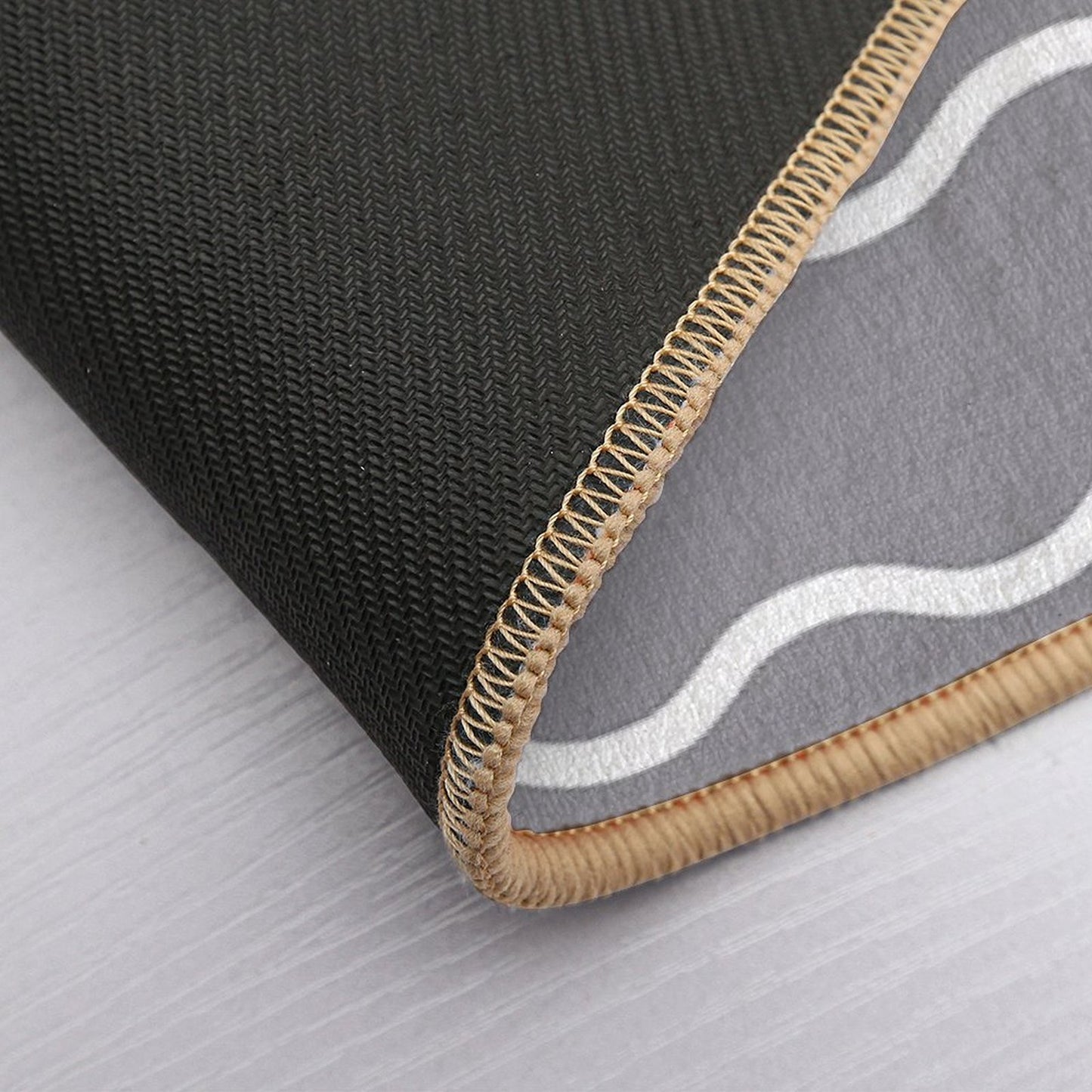 Wavy Lines  Versatile Bath Mat