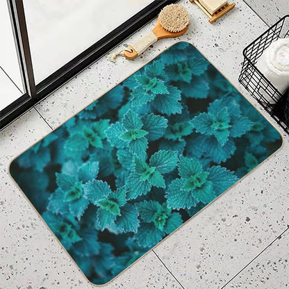 Cold Green  Fade-Resistant Bath Mat