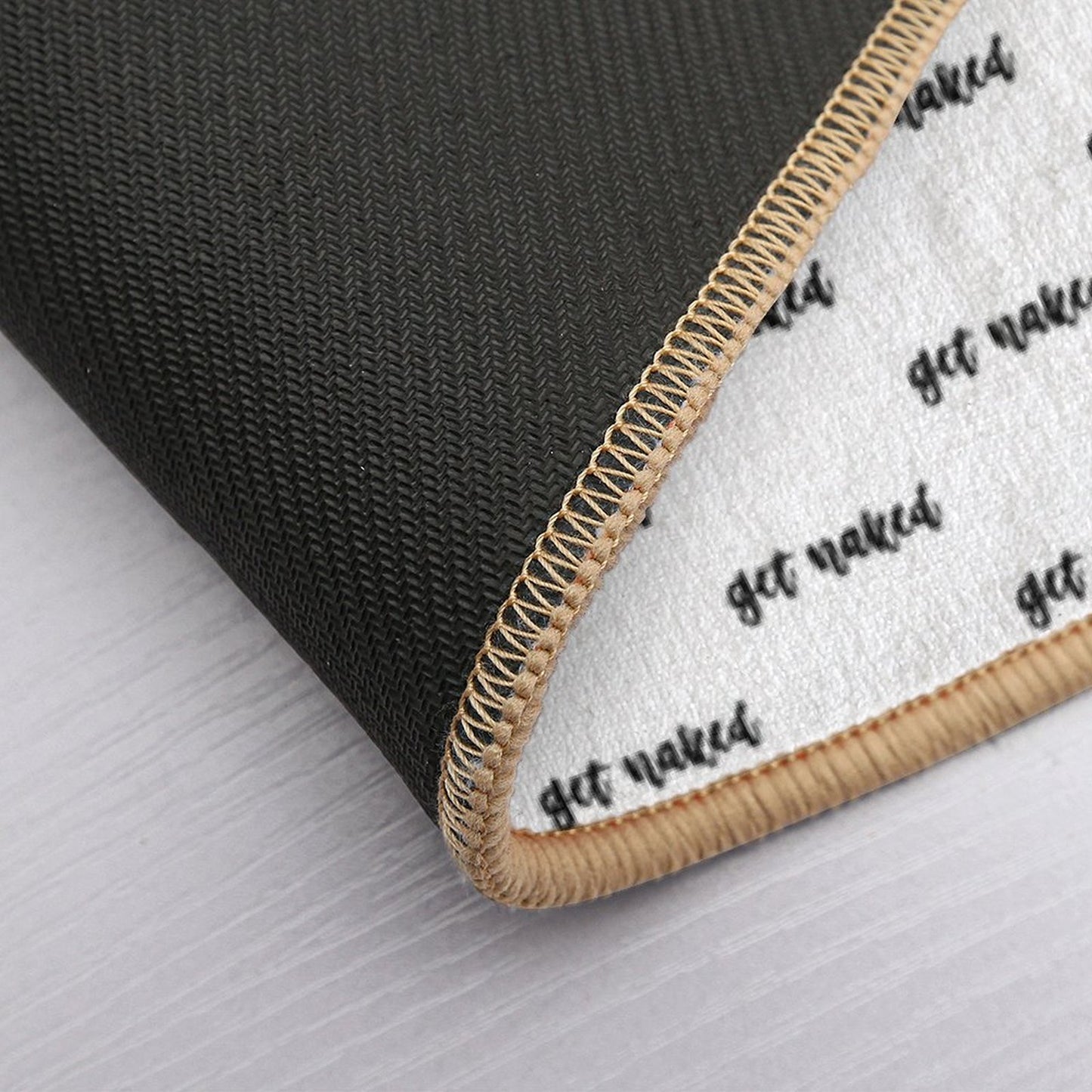 Get Naked Bath Mat  Stain-Proof Bath Mat