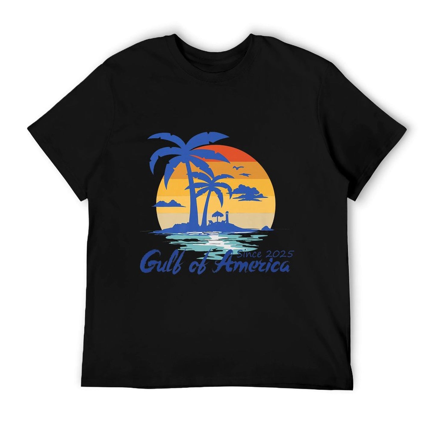 Gulf of US America Vintage 1970s Premium Summer-ready Fabric T-Shirt