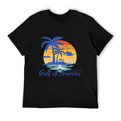 Gulf of US America Vintage 1970s Premium Summer-ready Fabric T-Shirt