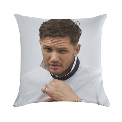 Tom Hardy Soft Fade-Resistant Throw Pillow