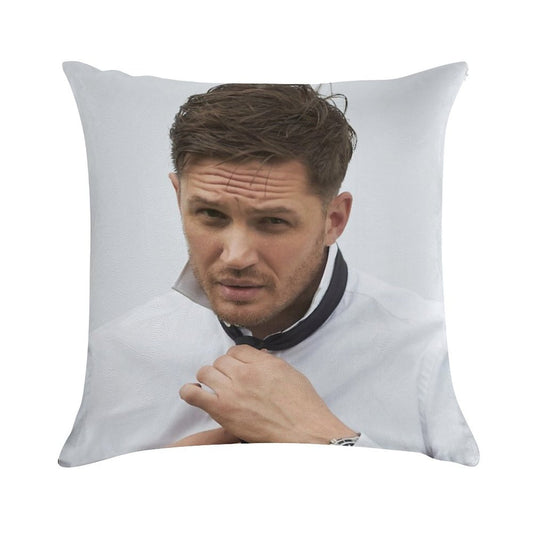 Tom Hardy Soft Fade-Resistant Throw Pillow