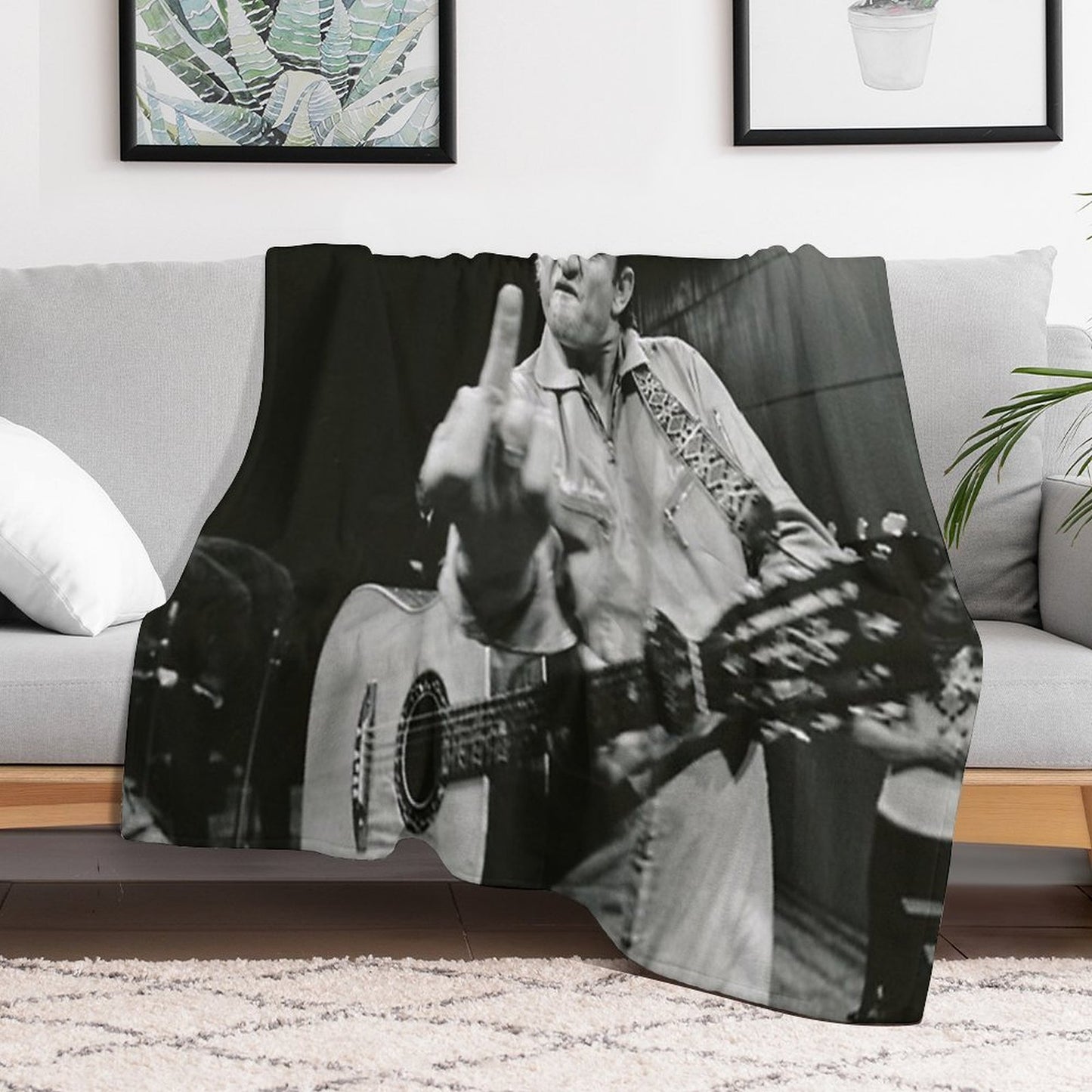 Cash On Stage Multi-functional Throw Blanket