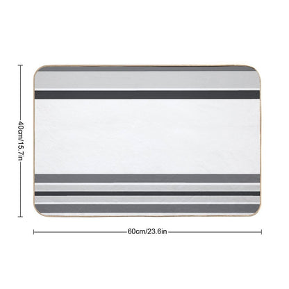 Line Art Neutral 02  Slip-Resistant Bath Mat