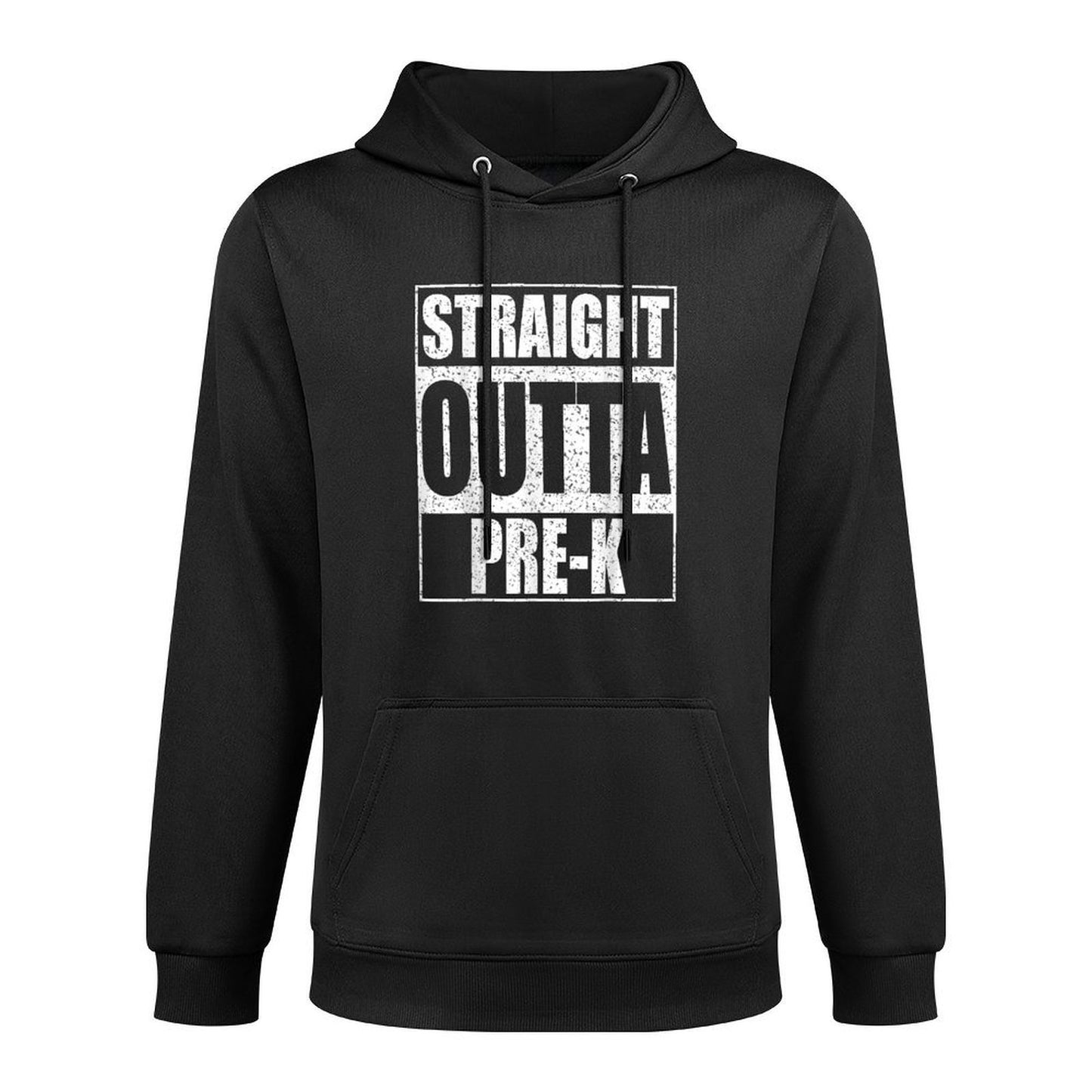 Straight Outta Pre-K Preschool Boy Girl Graduation Cotton-Polyester Blend Hoodie