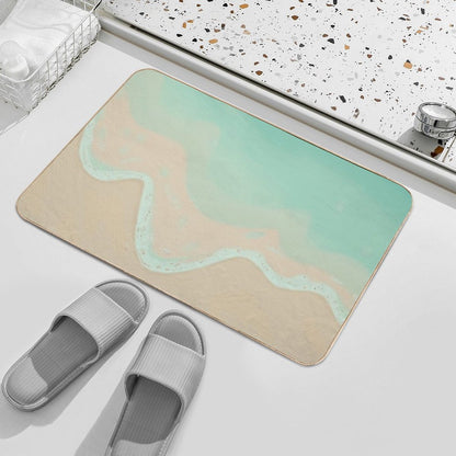 Beautiful Beach  Odorless Bath Mat