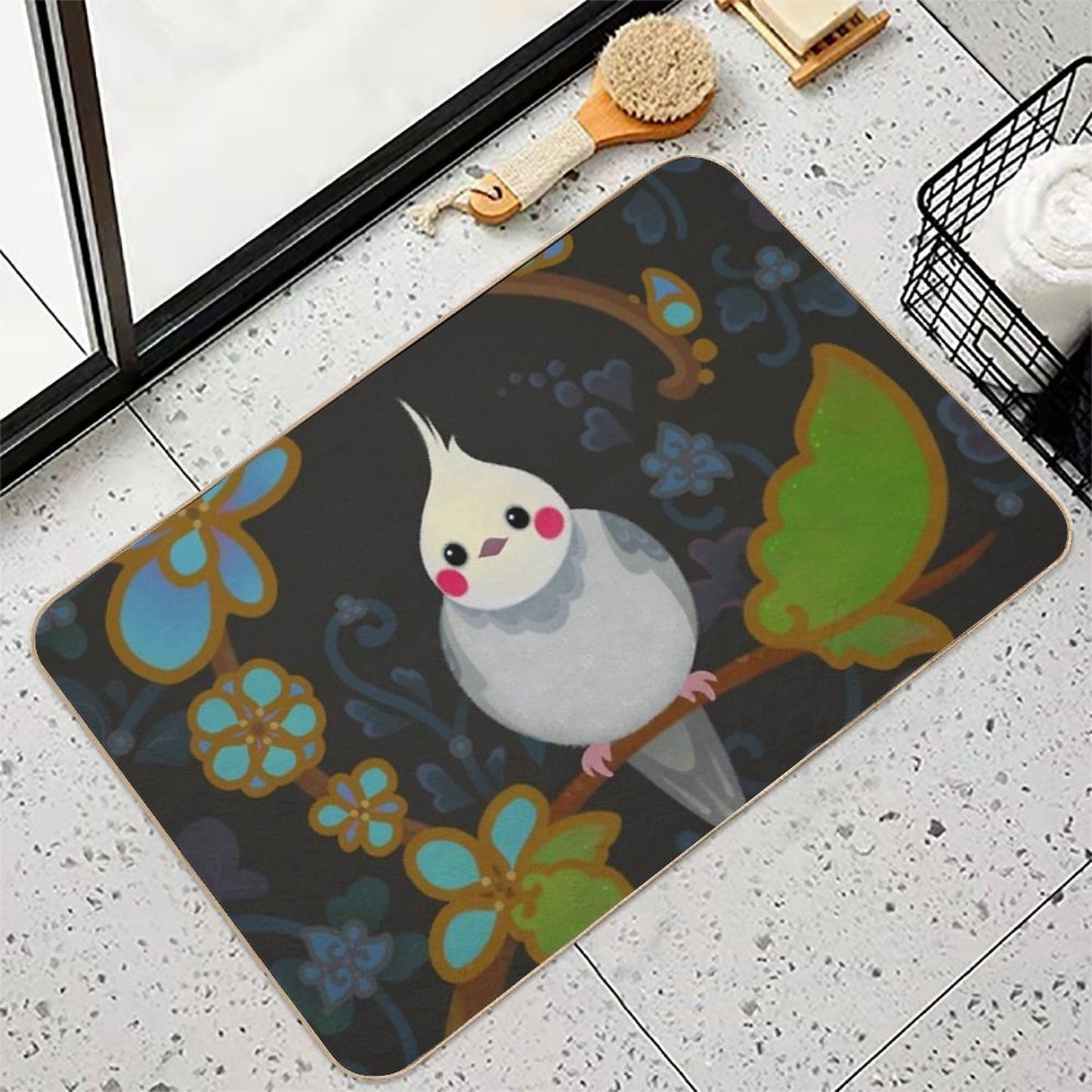 Cockatiel  High-Traffic Bath Mat