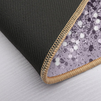 Lavender Lady Glam #2 (Photo of Glitter Only - Not Reflective)  Repositionable Bath Mat