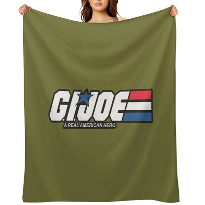 GiJoe Logo Durable Throw Blanket