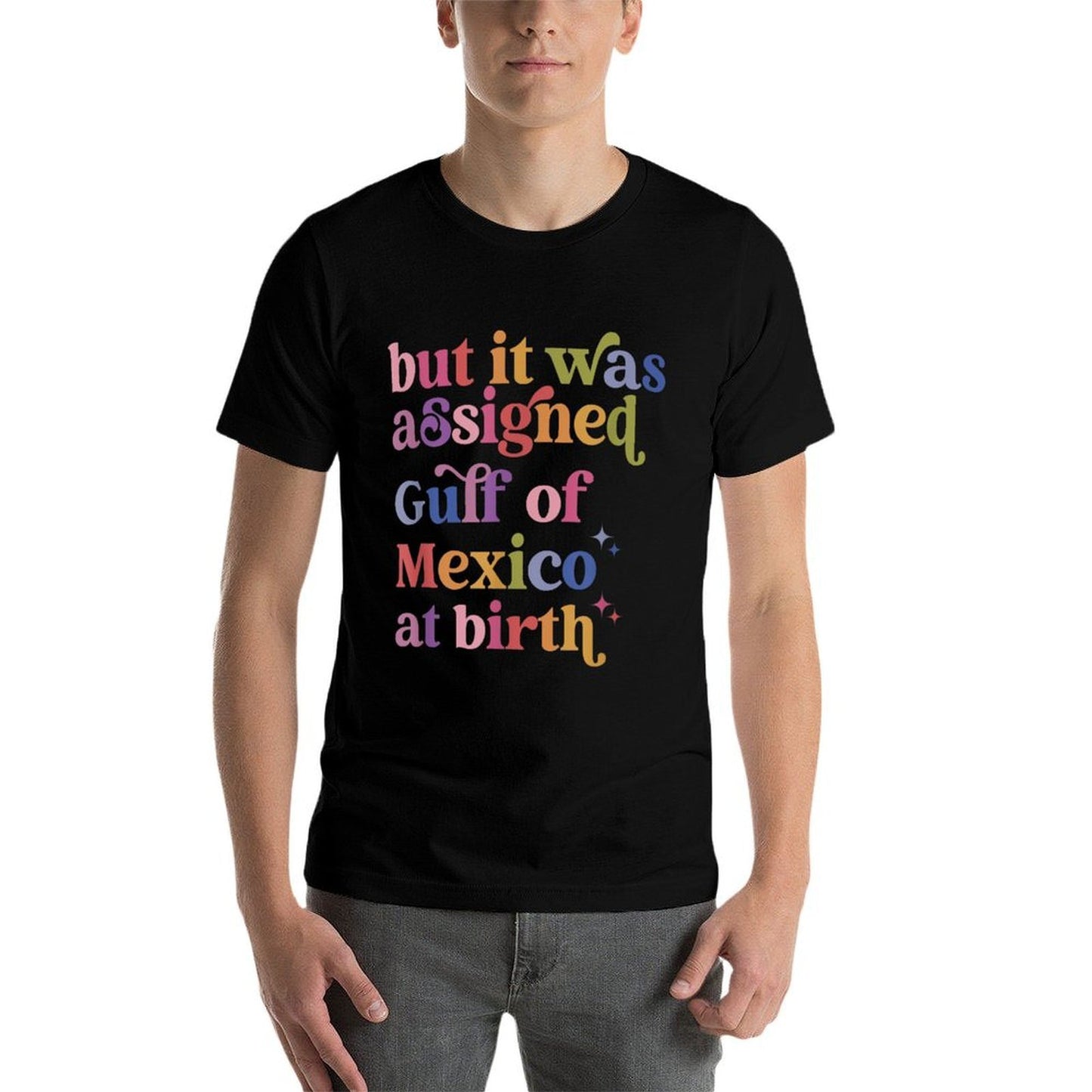 But It Was Assigned Gulf Of Mexico At Birth  Polyester Blend T-Shirt