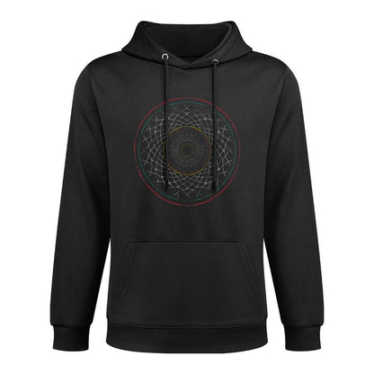 Asian Diwali Hindu Pilates Yoga Art Gift Mandala Unisex Design Hoodie