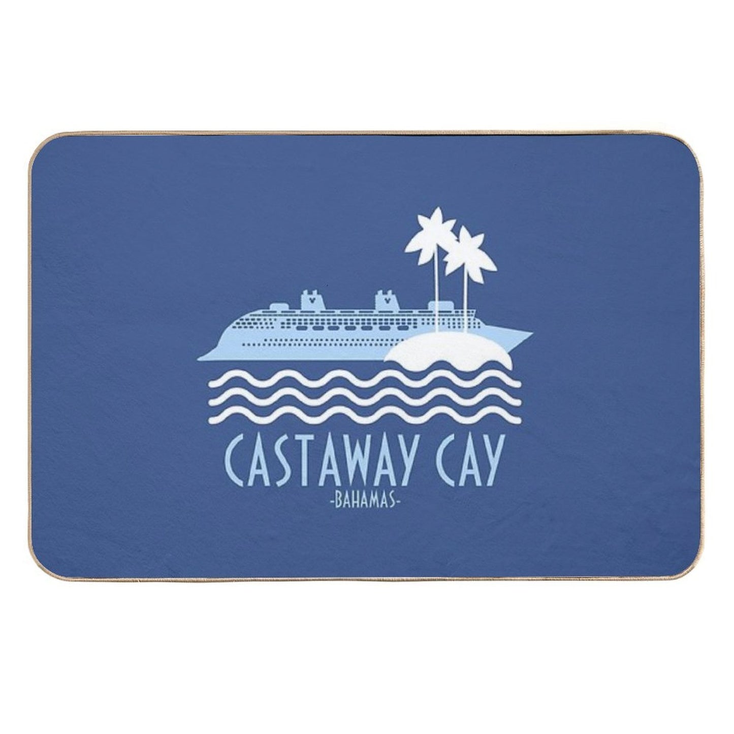 Castaway Cay  Odorless Bath Mat