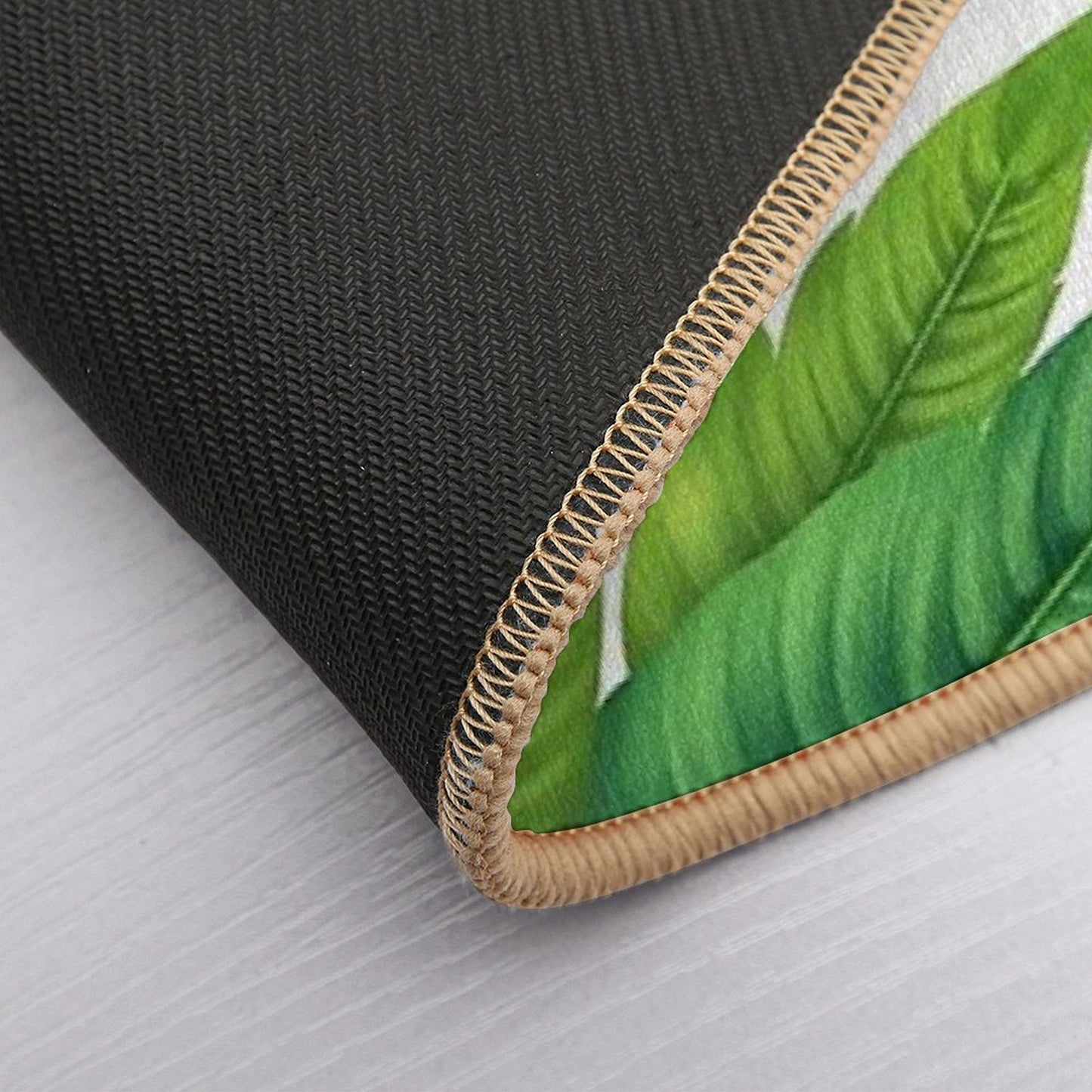 Get Naked, Tropical Jungle, Fun Bathroom  Dirt-Trapping Bath Mat