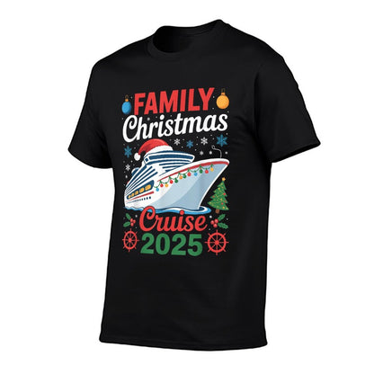 Family Christmas Cruise 2025 Holiday Vacations for Men Women  Soft T-Shirt