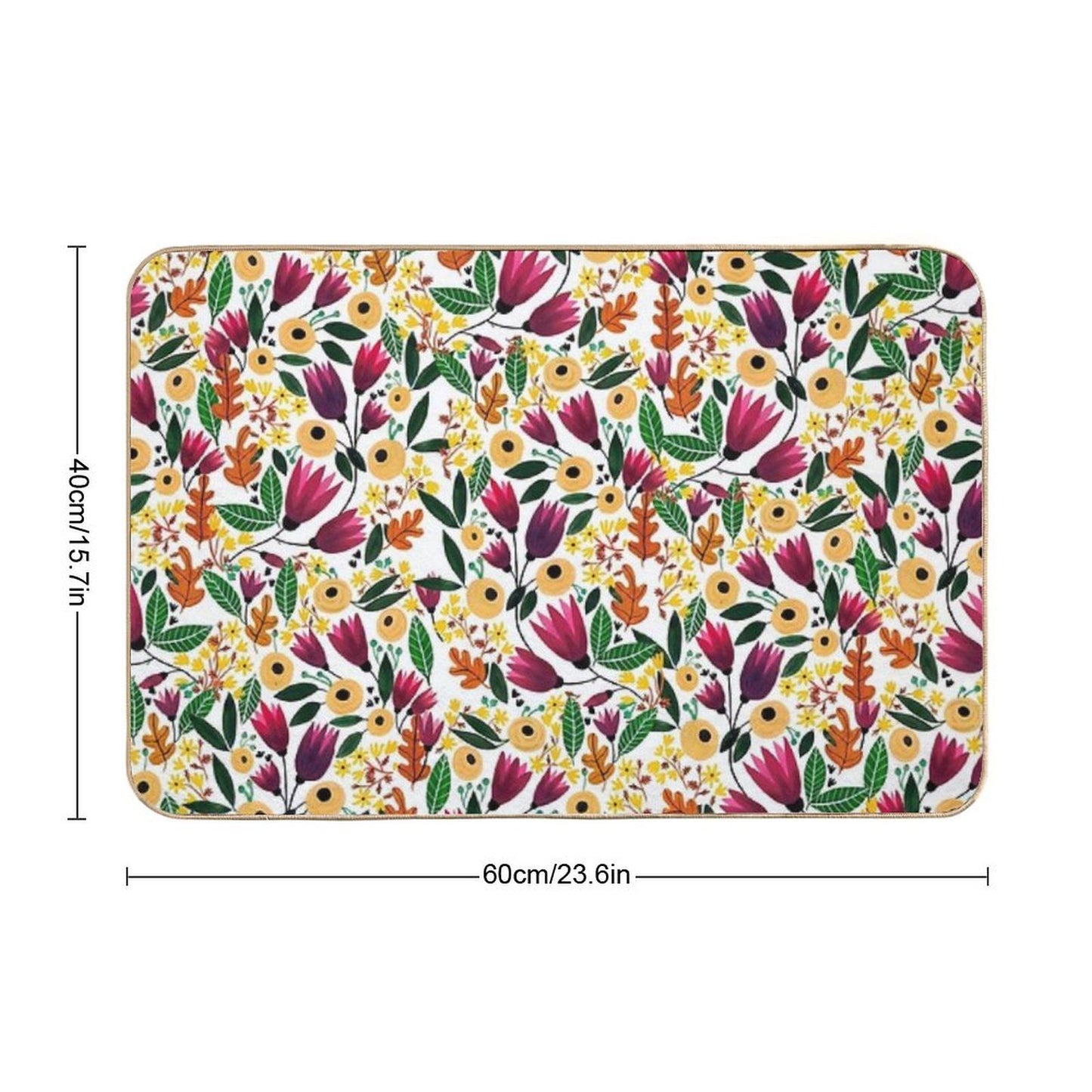 Autumn  Pet-Safe Bath Mat