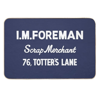 Totter's Lane (Clean)  Dirt-Trapping Bath Mat