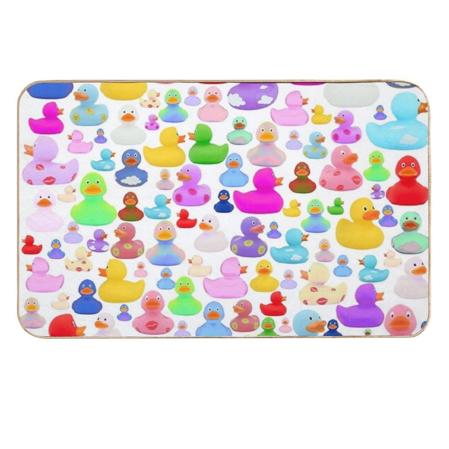 Rubber Ducks  Slip-Resistant Bath Mat