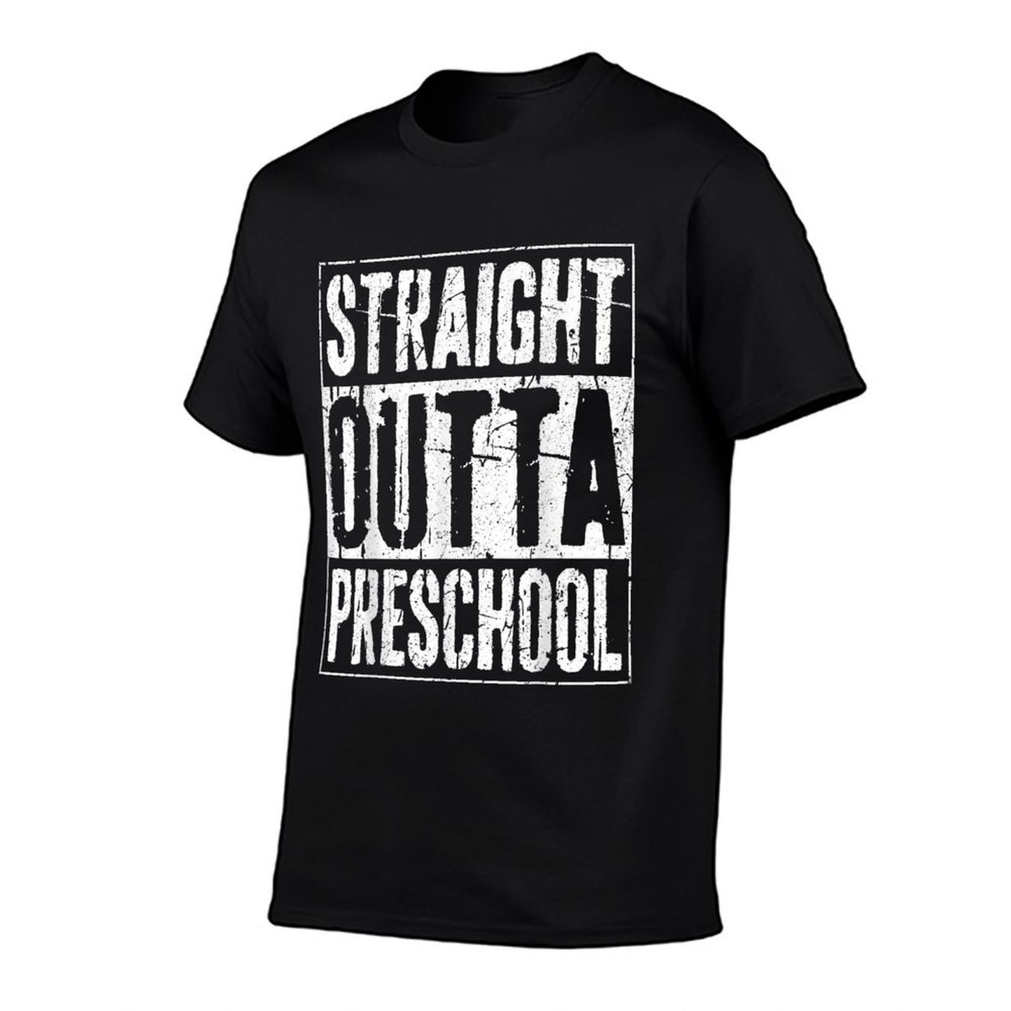 Straight Outta Preschool Preschool Boy Girl Graduation  Eco-friendly Material T-Shirt