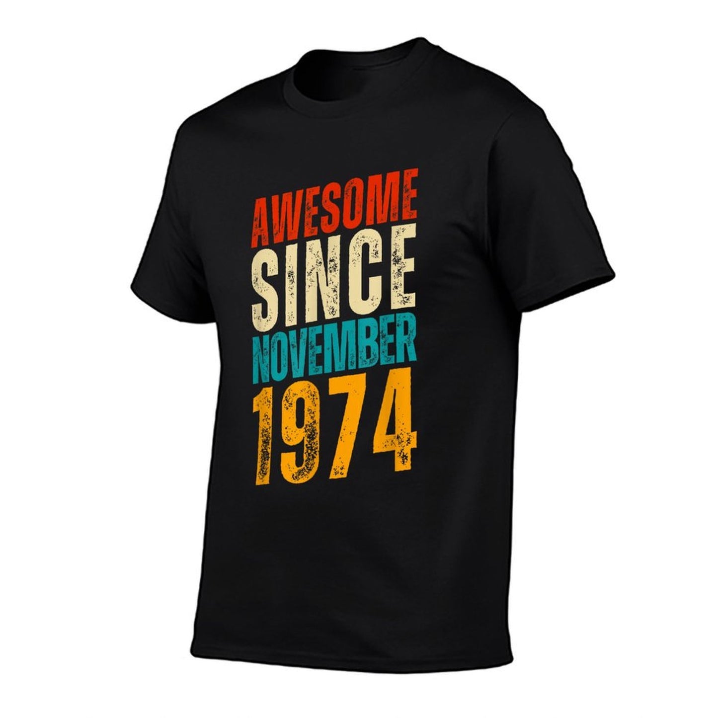 Awesome Since November 1974  50 Years Old  50th Birthday  Moisture-wicking T-Shirt