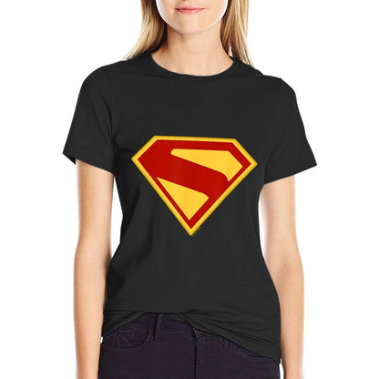 SUPERMAN (2025 Movie) S-Shield  Tagless Design T-Shirt