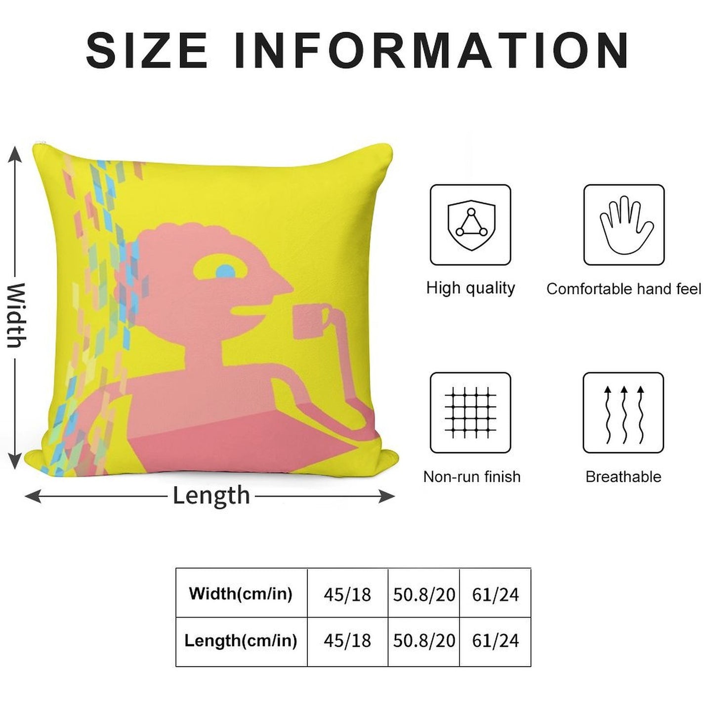 PRISMO THE WISH MASTER Soft Fade-Resistant Throw Pillow