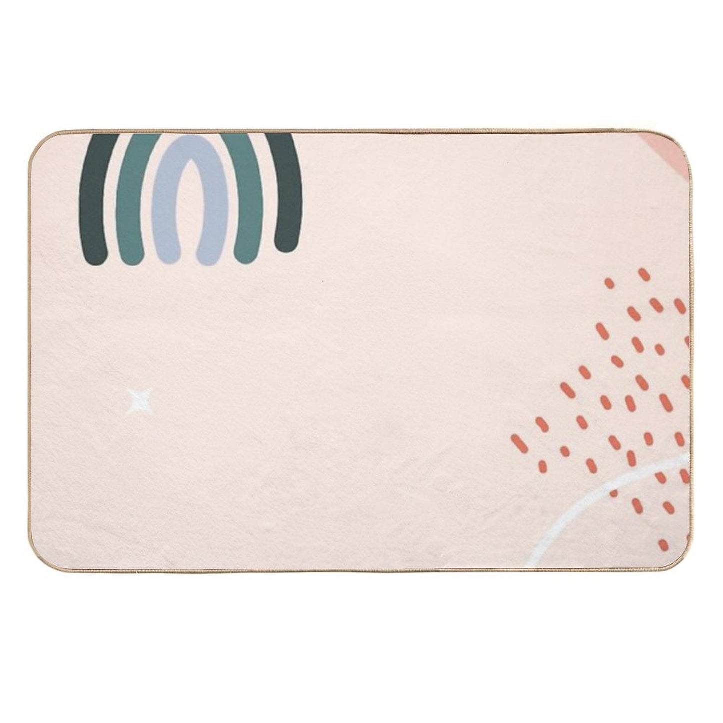 AbstractRETRO  Easy To Clean Bath Mat