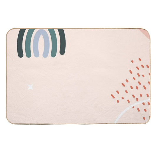 AbstractRETRO  Easy To Clean Bath Mat