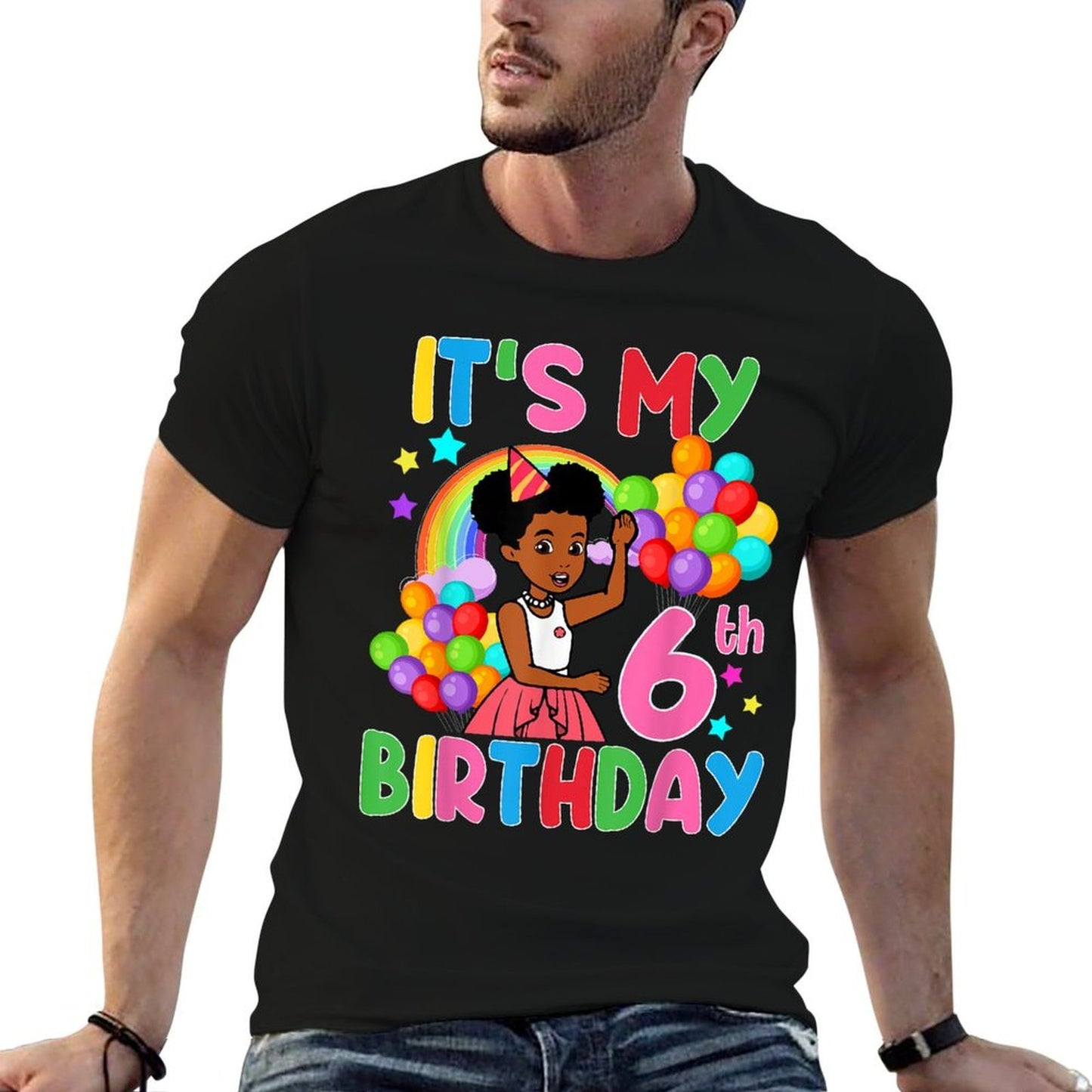 Kids It's My 6th Birthday Gracie's Corner Six Years Old  Versatile T-Shirt