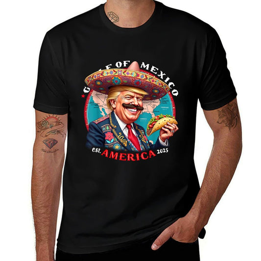 Trump Gulf Of Mexico Est America 2025  Stretchy T-Shirt