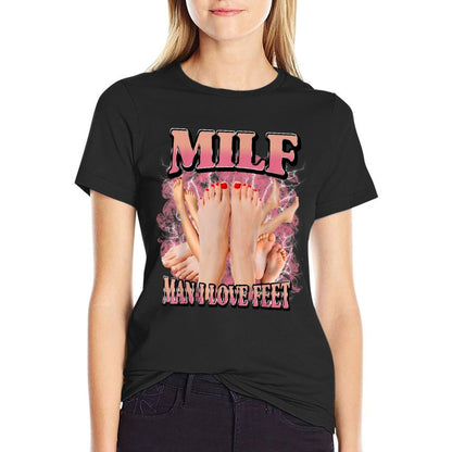 MILF Man I Love Feet Funny  Lightweight T-Shirt