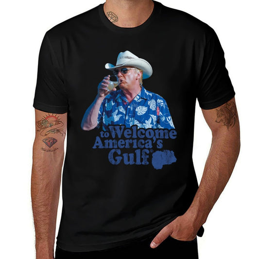 Welcome To America's Gulf Gulf of The United States  Stretchy T-Shirt