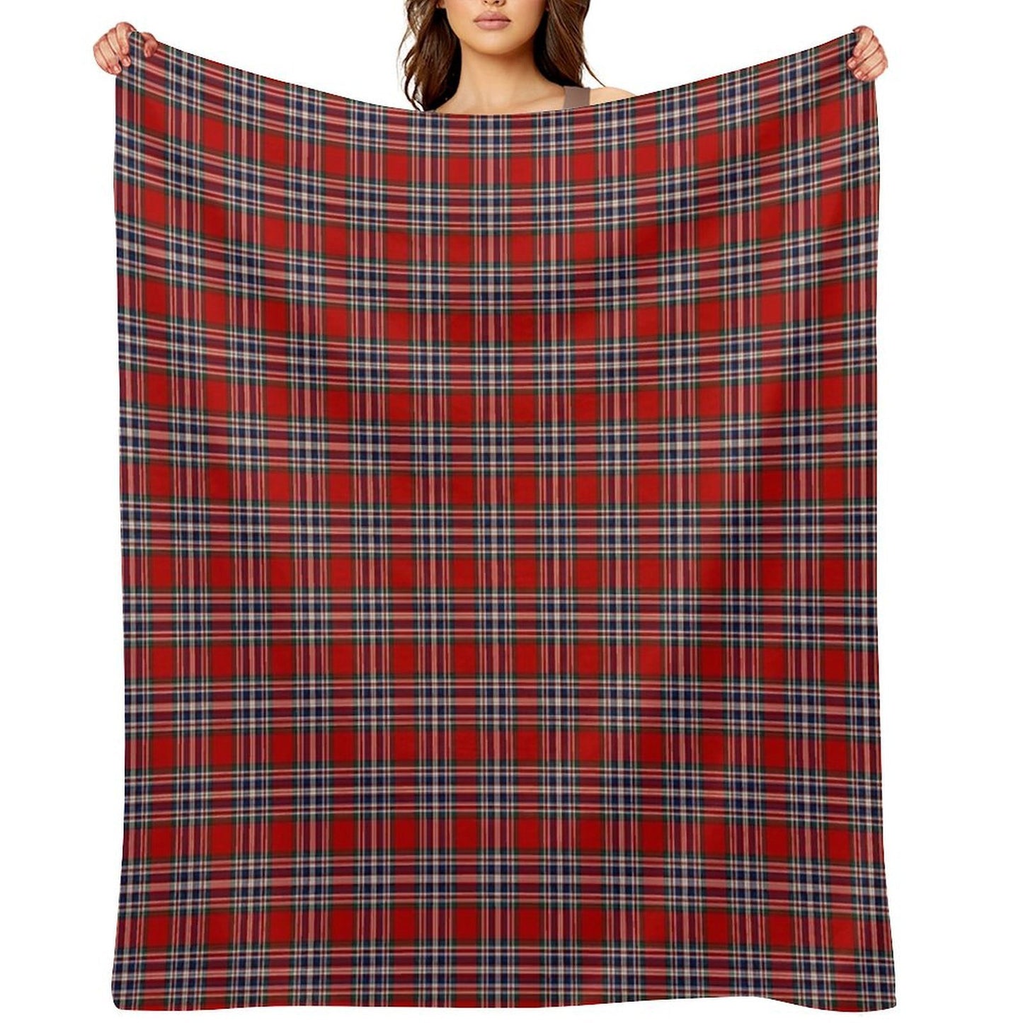Clan MacFarlane Tartan Versatility Throw Blanket