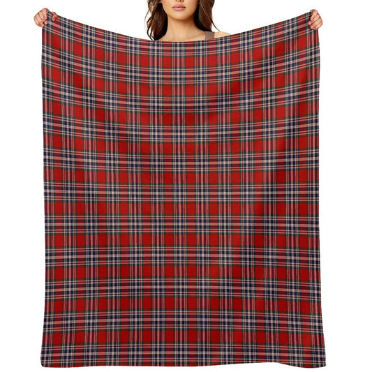 Clan MacFarlane Tartan Versatility Throw Blanket