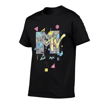 MTV Retro Shape Design Logo Graphic Versatile T-Shirt