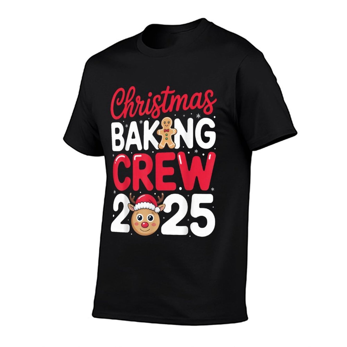 Christmas Baking Crew 2025 for Family Bakers Holiday Fun  Soft T-Shirt