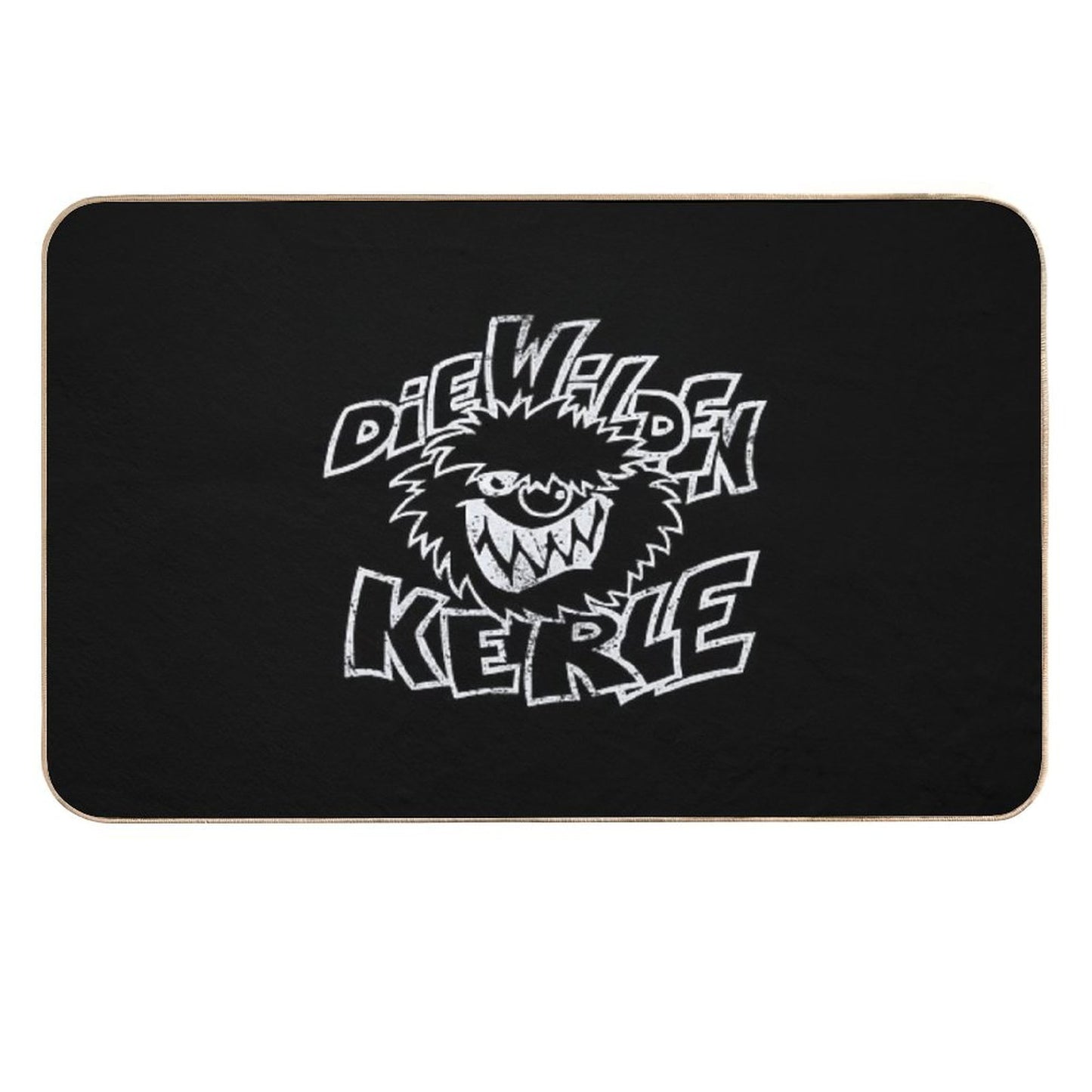 Vintage Wilde Kerle Durable Bath Mat