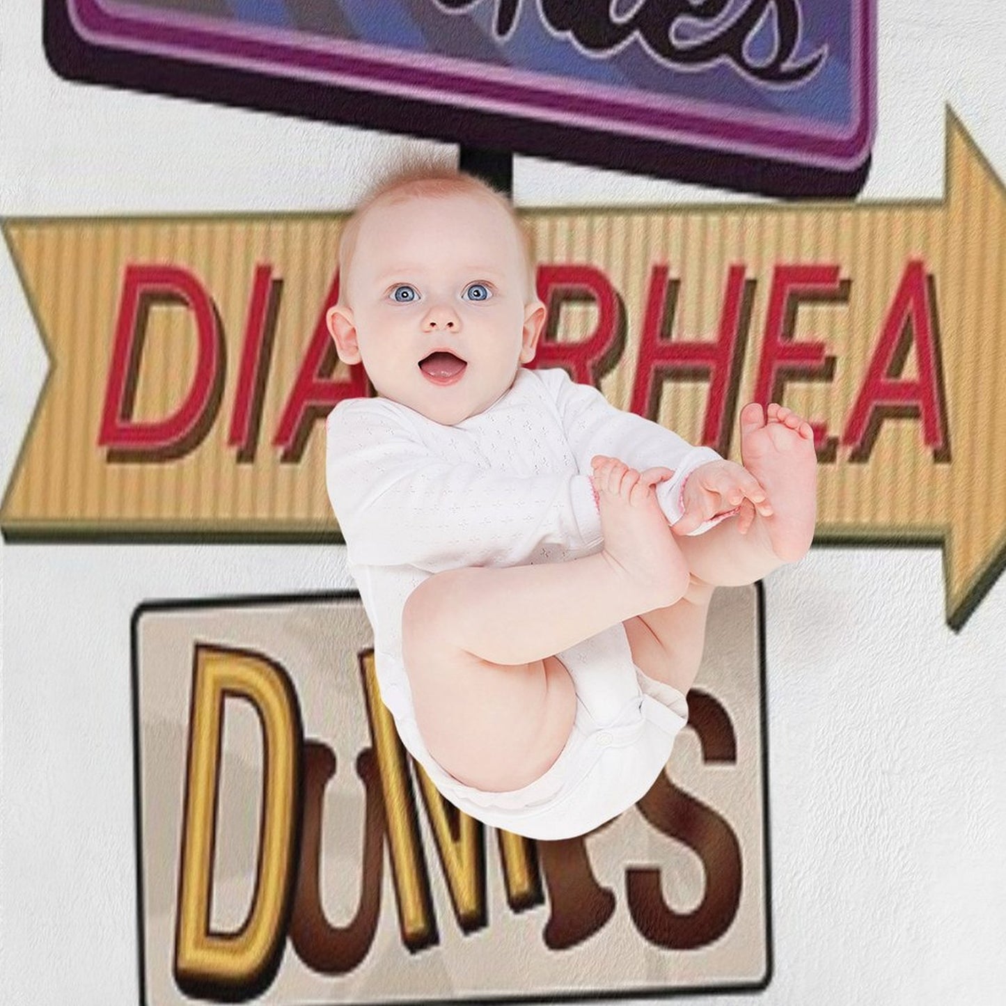 Triple D – Dookies, Diarrhea, And Dumps All-season Throw Blanket