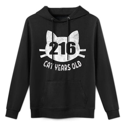 Blink Cat Imprints 216 Cat Years Old 50th Birthday Gift For Cat Lovers All-Day Comfort Hoodie
