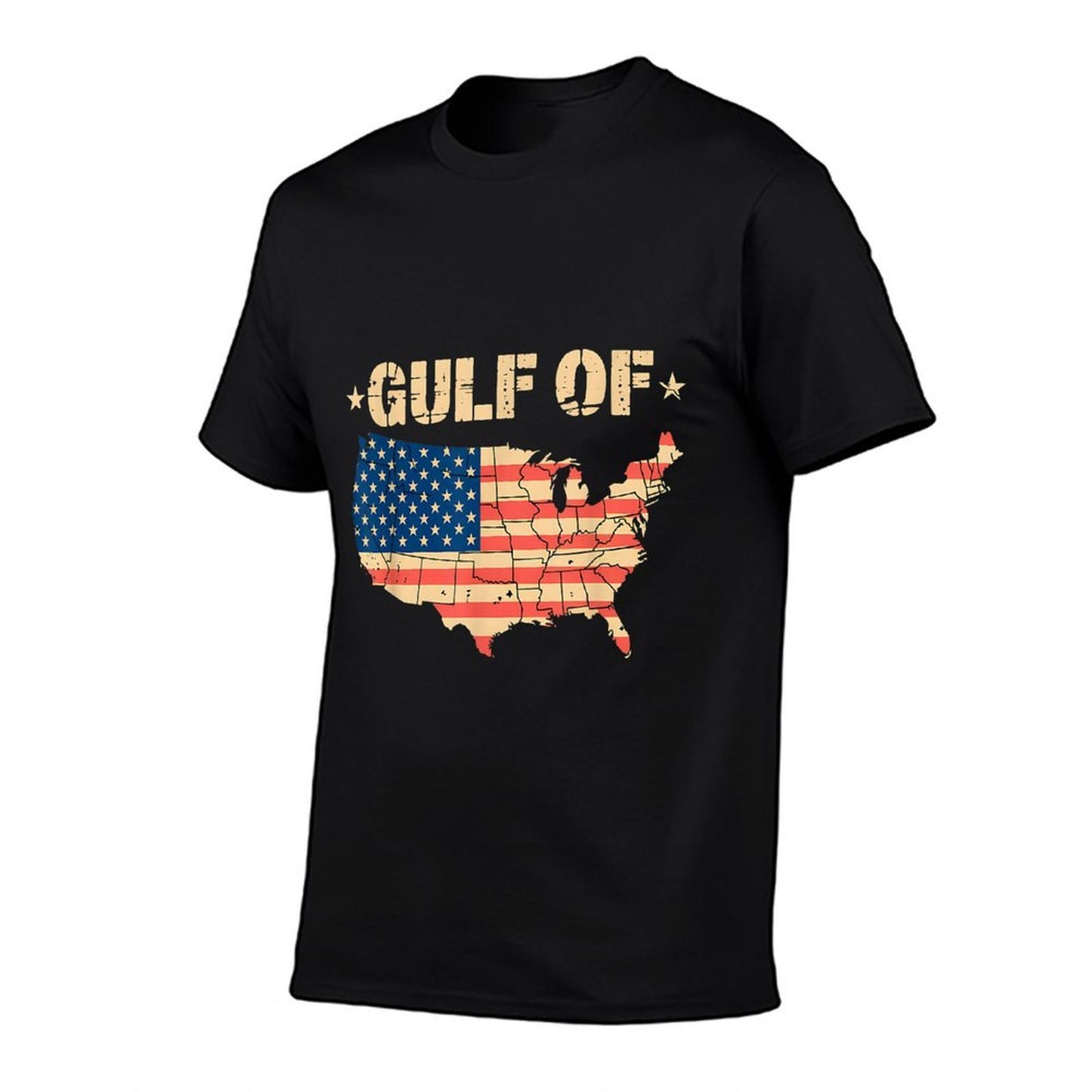 Trump America's Gulf Mexico President Trump Sombrero  Polyester Blend T-Shirt