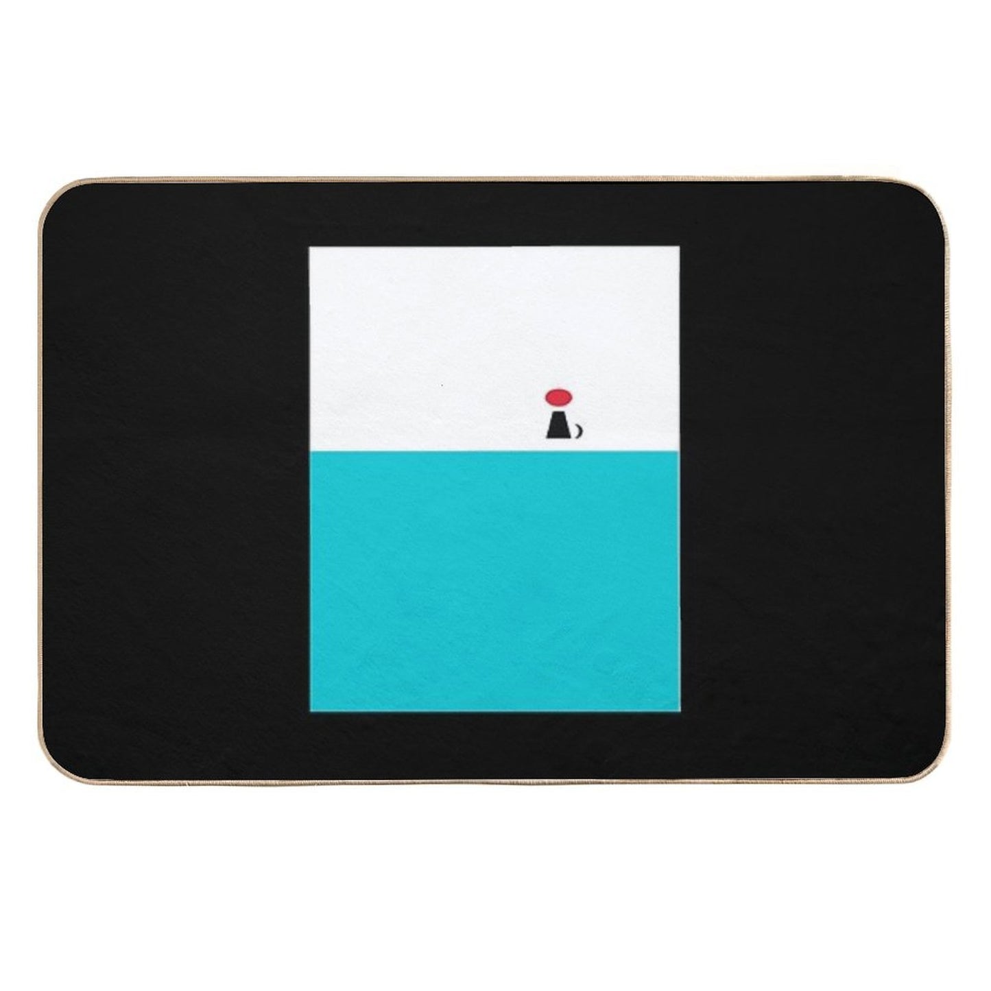 IncrediBoy Graphic .  Eco-Friendly Bath Mat