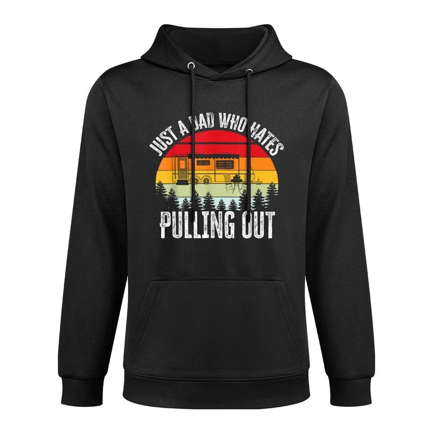 Just A Dad Who Hates Pulling Out Customizable Surface Hoodie