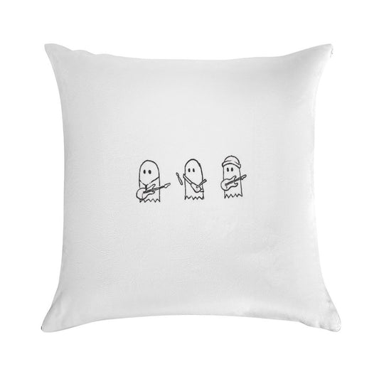 Julie And The Phantoms Ghosties Soft Short Plush Fabric Throw Pillow