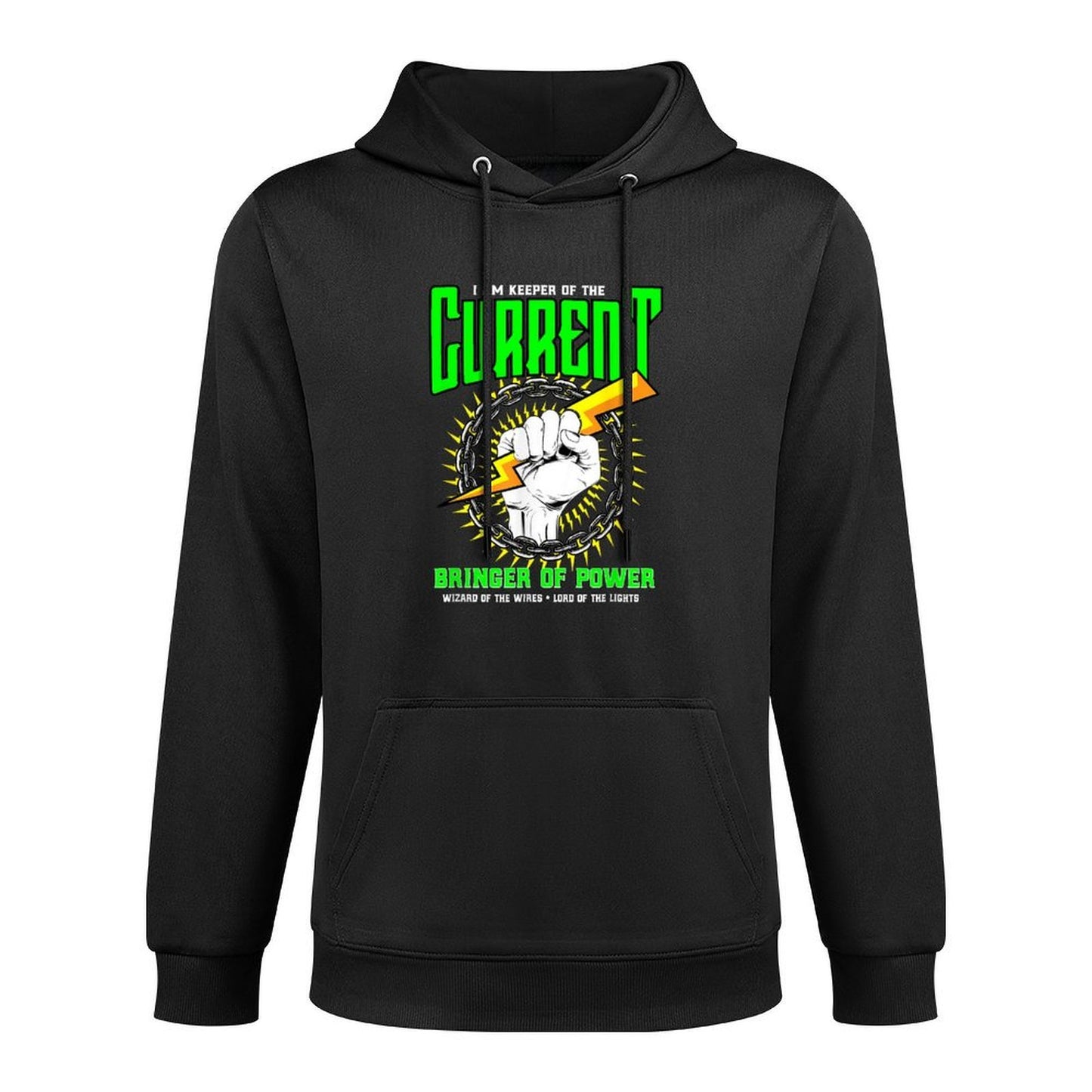 Funny Electrician Gift Electrical Engineer Lineman Pilling-Resistant Hoodie