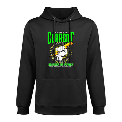 Funny Electrician Gift Electrical Engineer Lineman Pilling-Resistant Hoodie