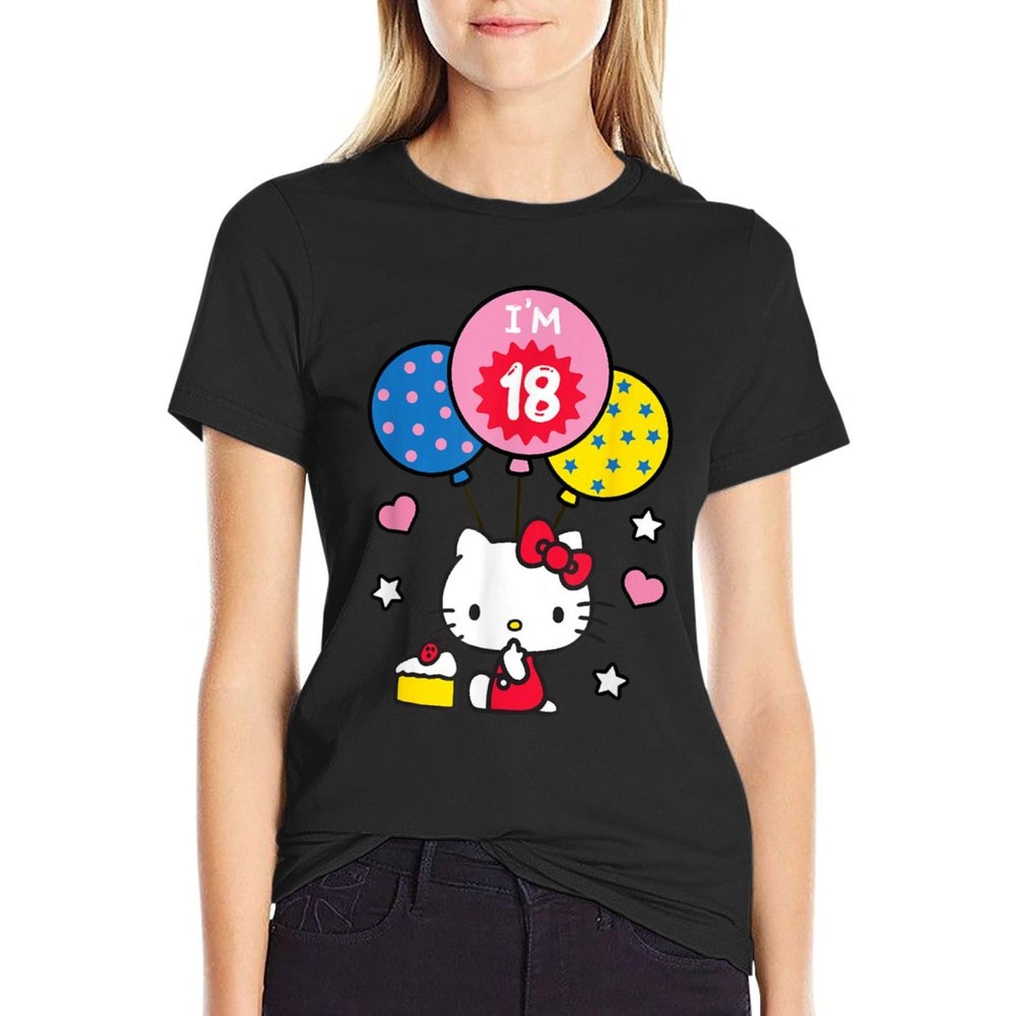 Hello Kitty I'm 18 Birthday  Soft T-Shirt