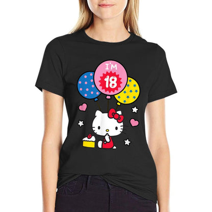 Hello Kitty I'm 18 Birthday  Soft T-Shirt